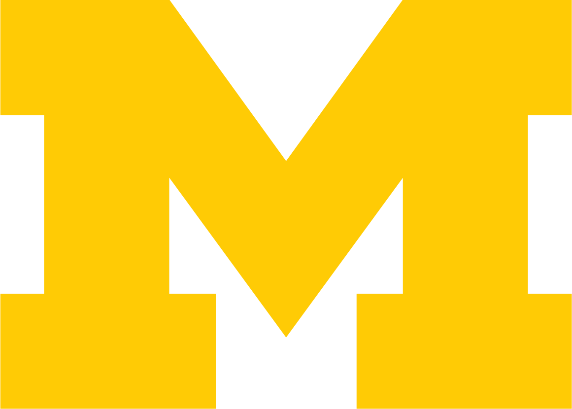 University of Michigan Block M logo